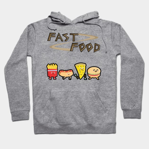 Fast Food Hoodie by KawaiiNir